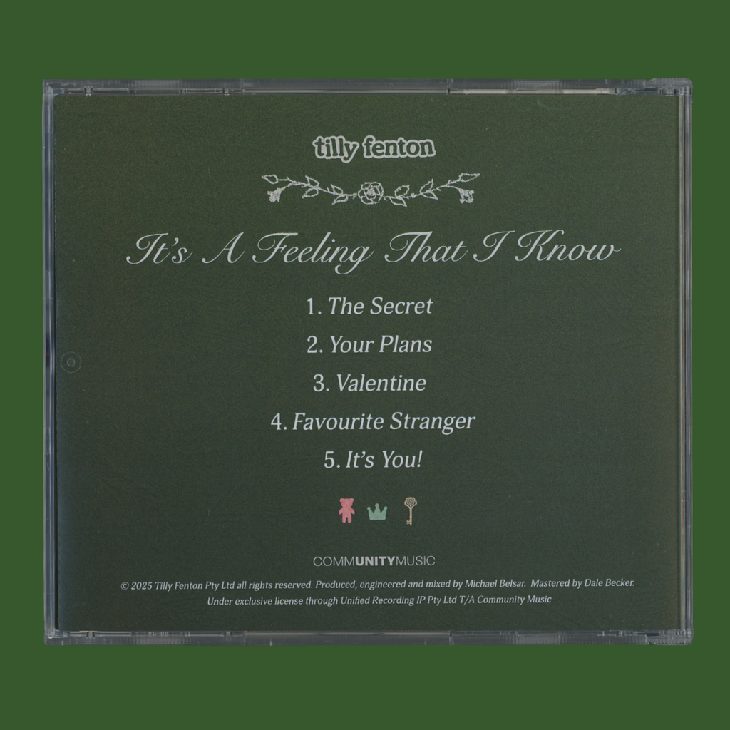 "it's a feeling that i know" CD