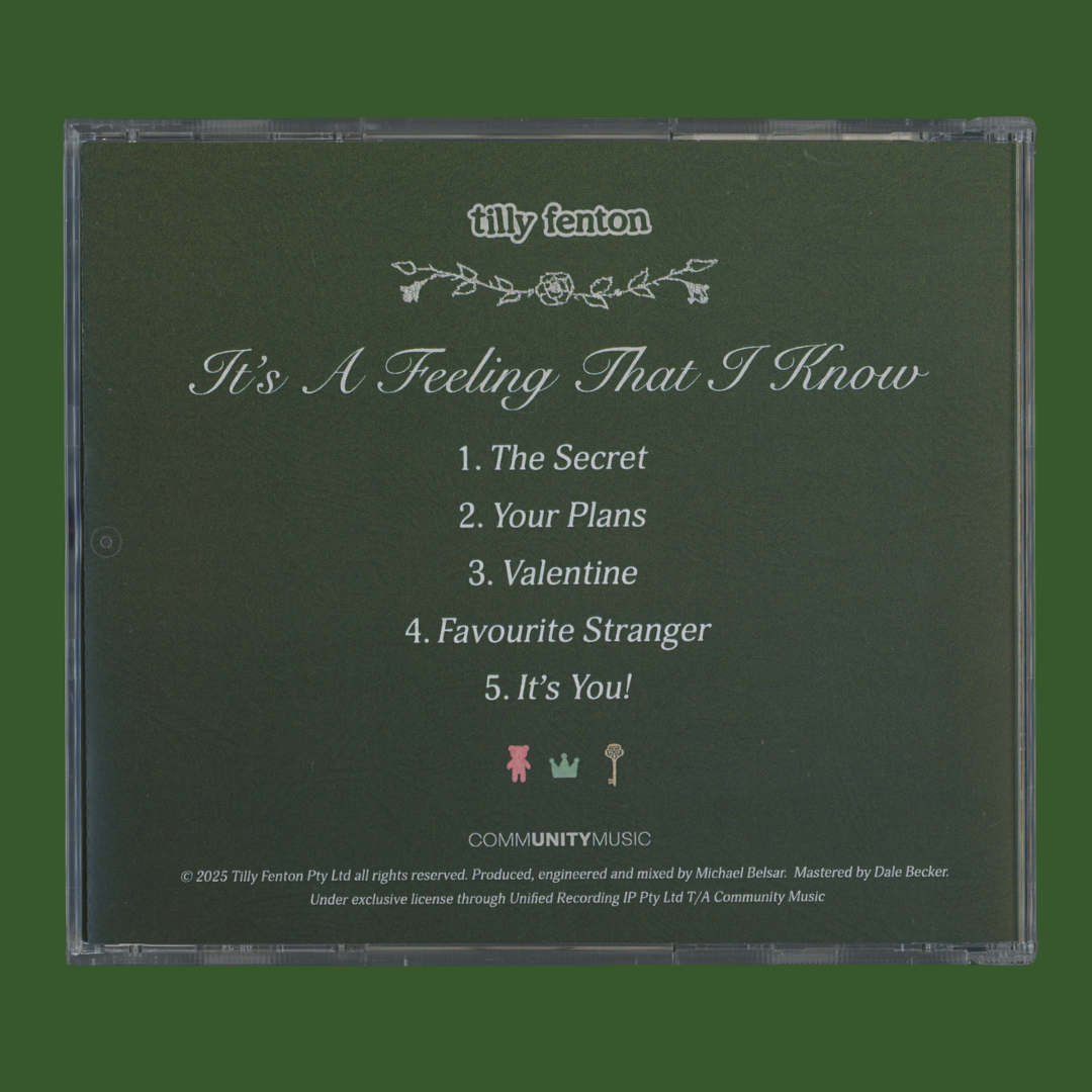 "it's a feeling that i know" CD