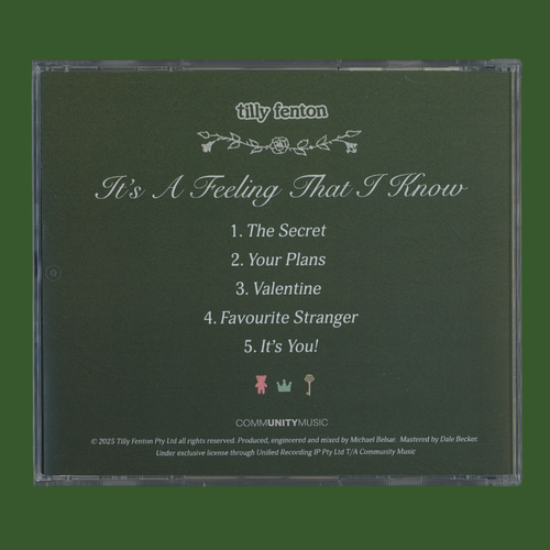 "it's a feeling that i know" CD