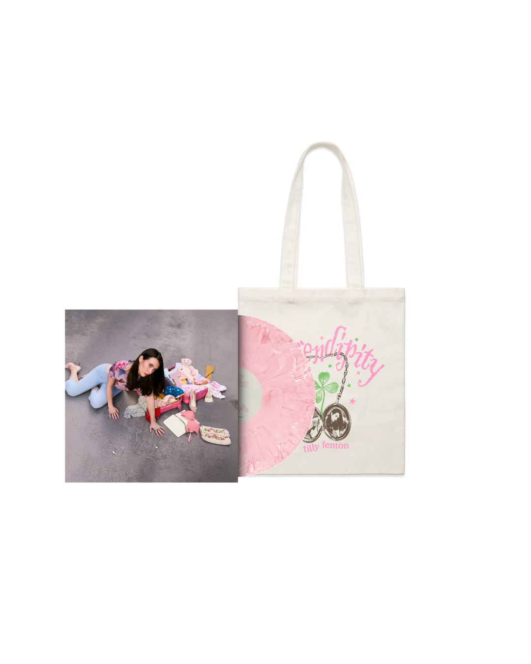 Tilly Fenton // 'Serendipty' LP Pink Vinyl  & Tote Bag *PRE-ORDER*
